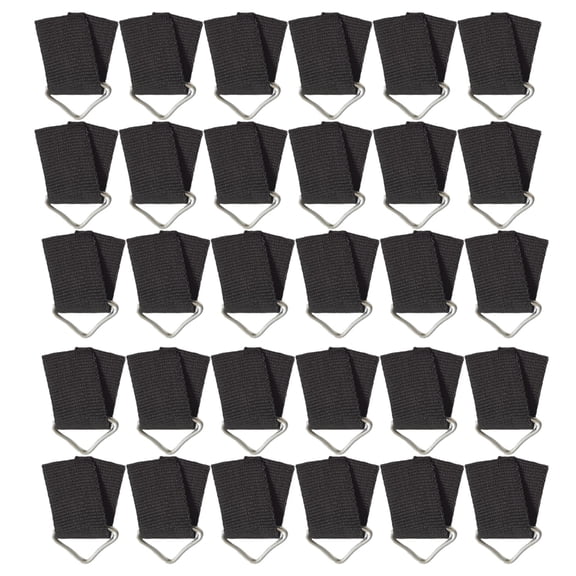 Triangular Spring Clips For Trampolines 30 Pack Galvanized Steel Wire Replacement Parts Ensures Safe Playtimes