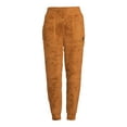 thumbnail image 4 of No Boundaries Juniors' High Rise Plush Joggers, 4 of 5