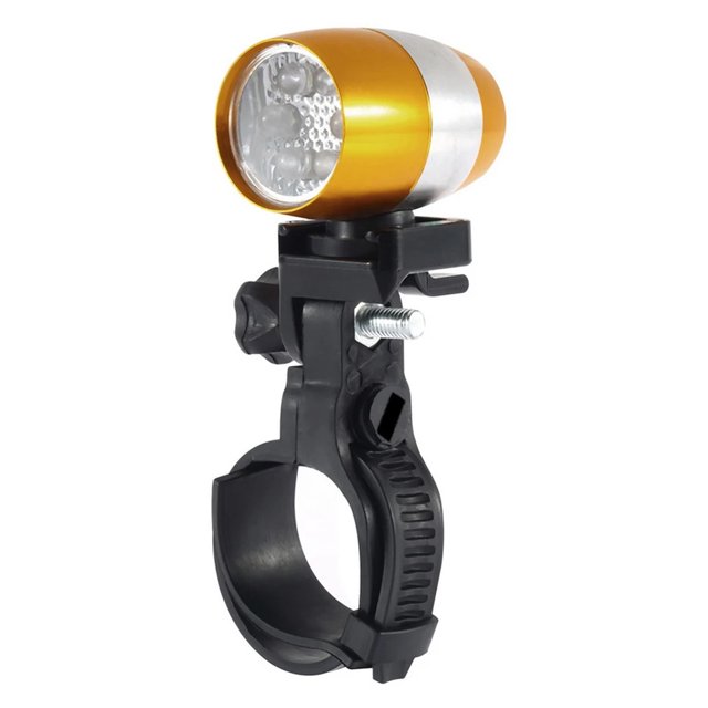 Yuarrent Pilas de botón CR2032 Luz para bicicleta Ligera Impermeable Ahorro de energía Luz LED para bicicleta Duradera Ciclismo amarillo