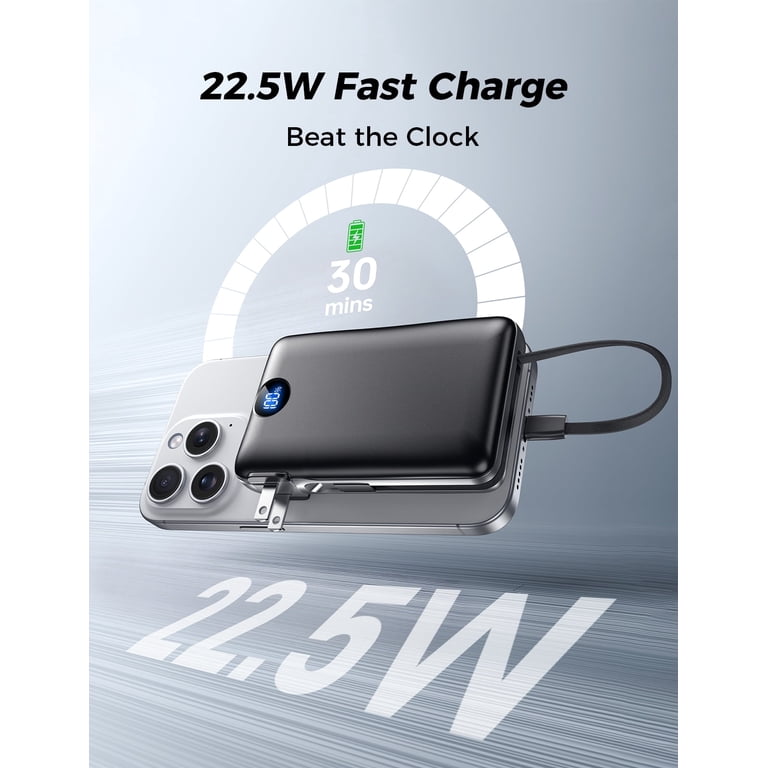 TRIGIZ 50000mAh Power Bank with Built-In Cables photo 3