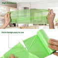 thumbnail image 2 of Allume 2 Rolls Compostable Portable Toilet Replacement Bags, 30 Count/Roll Biodegradable Bags for Portable Toilet Chair, Camping Festival Toilet Home Clean Biodegradable Bags Green, 2 of 9