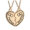 thumbnail image 4 of Milisten geschenke mutter Elegant 2Pcs Matching Puzzle Heart Design for Women, 4 of 5