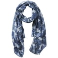 thumbnail image 1 of Design Imports 810996 Tickled Pink Black Camo Insect Shield Scarf, 1 of 2