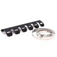 thumbnail image 3 of 1 Pcs Motorcycle Exhaust Muffler Pipe Heat Shield Cover Heel Guard For Dirt Bike- Red, 3 of 5