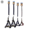 thumbnail image 4 of Luxtrada Dog Leash Harness Adjustable Durable Leash Set Heavy Duty Denim Dog Leash Collar for Small, Medium and Large Dog (Blue,2CM), 4 of 7