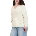 thumbnail image 5 of Lucky Brand Women's Baja Sweater Hoodie, XS, White, 5 of 5