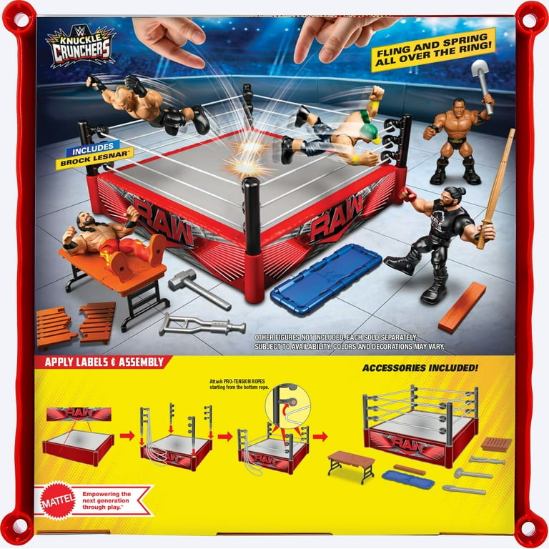 Free Shipping! WWE Rebound Ring Playset with Flex Mat Technology
