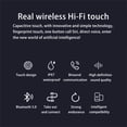thumbnail image 6 of Cagogo Wireless Bluetooth Headphones, TWS Earbuds Luminous LED Digital Display Bluetooth 5.0 IPX7 Waterproof, Touch Control Hi-Fi Stereo Sound for Sports Running Gym Workout, In-Ear Headset for Phone, 6 of 9