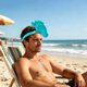 thumbnail image 5 of Visera con forma de pie – Divertida diadema protectora para pies descalzos para fiestas de verano en la playa., 5 of 6
