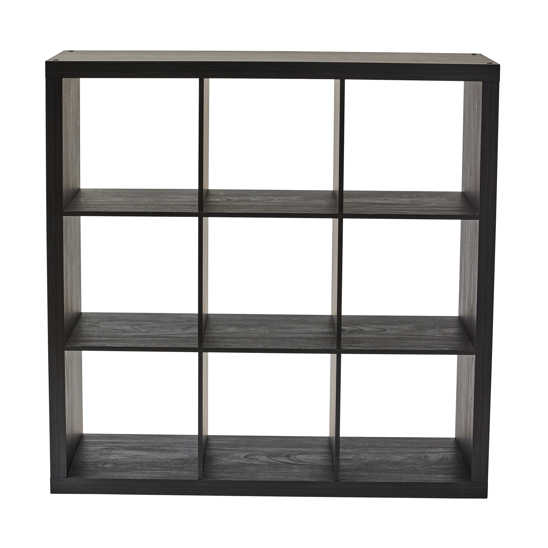 Better Homes & Gardens 9 Cube Storage Organizer, Charcoal