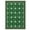 Green, variant on HOMERRY Xmas Rug Christmas Home Decor Tree Border Area Rug Washable Non-slip 6' x 9' Modern Throw Rug for Living Room Indoor Green Carpet