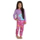 Komar Kids Pyjama pour Filles T-Shirt et Pantalon de Licorne Vêtements de Nuit – image 1 sur 3