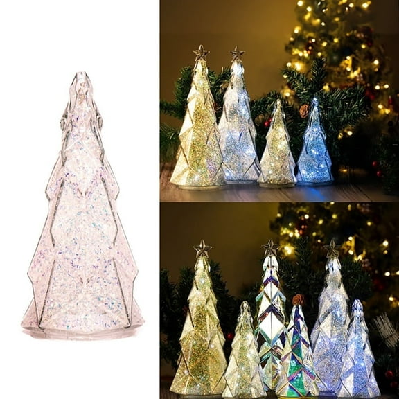 Crackle Glass LED Globe Light - Battery Operated Night Light for Bedroom, Christmas & Halloween Decor, Birthday Gift for Girls/Women, Warm White Fairy Orb Centerpiece for Table/Mantel