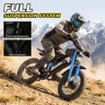 thumbnail image 6 of ZorixBike Electric Bike for Adults,Dual Motor Peak 3000W Ebike,20" Fat Tire E Mountain Bike,48V 20Ah Battery 80 Miles, UL 2849 Electric Bike, 6 of 9