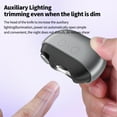 thumbnail image 2 of Electric Nail Clippers for Seniors,Upgraded 3 in 1 Automatic Electric Toenail Clippers for Thick Nails, Nail Care Tool with Led Light,for Seniors Kids Adults (Black*1), 2 of 9