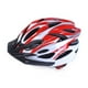 thumbnail image 2 of Monstrate Casco de ciclismo hueco: protección ligera de alta densidad Ajustable Hombre para una textura Resistencia al aire reducida Cadenas y protecciones para puertas de seguridad rojo blanco, 2 of 6