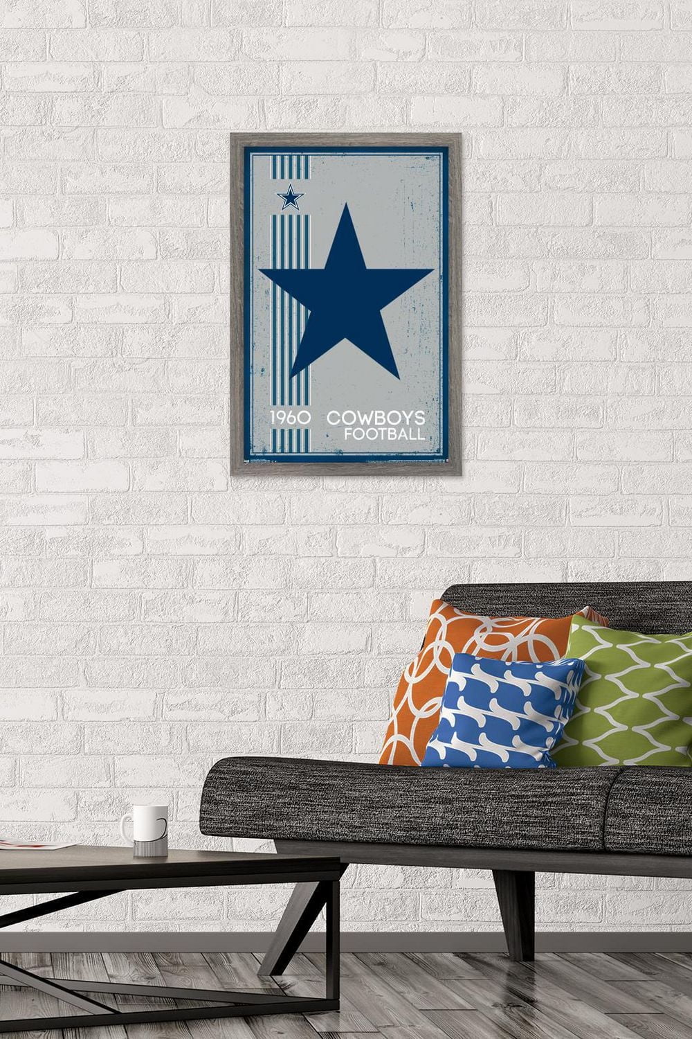 NFL Dallas Cowboys - Retro Logo 14 Wall Poster, 22.375" x 34"