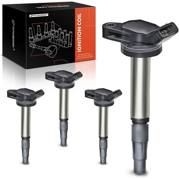 A-Premium Ignition Coils Pack Compatible with Lexus CT200H 2011-2016 Toyota Corolla 2009-2017 Prius Scion IM XD 1.8L 4-PC Set
