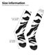 thumbnail image 2 of Balery Leopard And Zebra 2 Calcetines novedosos Calcetines deportivos Calcetines hasta la rodilla Calcetines de algodón Calcetines originales y geniales, 2 of 6