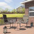 thumbnail image 3 of Amopatio Patio Chairs Set of 2, Outdoor Dining Chairs for All Weather, Breathable Garden Outdoor Furniture for Backyard Deck, 3 of 7