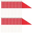 thumbnail image 1 of 30Pack Pennant Flags Small Mini Hand Held Pennant DIY Graffiti Flags on Sticks Flags Events Celebra, 1 of 5