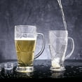 thumbnail image 3 of Coofit Glass Mug Large Capacity Universal Beverage Mug Beer Mug for Summer, 3 of 8