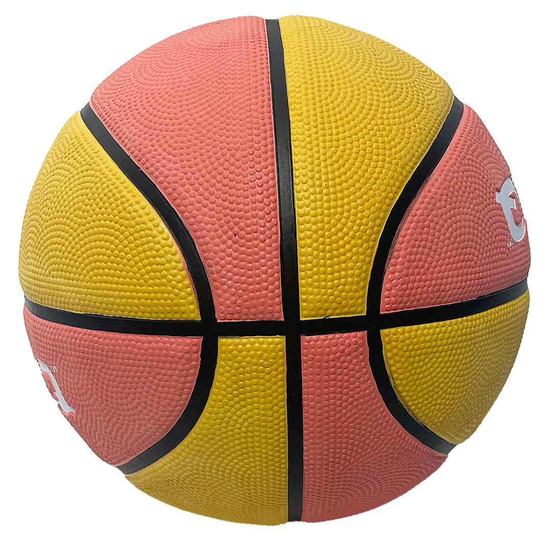 SHAQ Composite Basketball 29.5" Deflated with Mini Pump Mens Basketball Indoor Outdoor Basketball Size 7 Basketball Shaq Youth Basketball Equipment