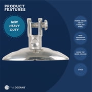 Five Oceans 90 Degree Deck Hinge with Removable Pin (Pair) FO-1529-M2-FM