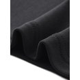 thumbnail image 5 of DARING DIVA Women's Semi Sheer Long Sleeve Ruched V Neck Sequin Panel Top XL Black, 5 of 6
