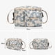 thumbnail image 2 of Bolsa de almacenamiento Bolsa esencial para bebés Bolsa para pañales Bolsa para cochecito de bebé Bolsa de almacenamiento para bicicletas de motocicleta de gran capacidad con correas dobles para viaje Meterk Bolsa de almacenamiento, 2 of 7