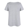 thumbnail image 4 of Blusas superiores sueltas de manga corta con cuello redondo y moda sexy informal para mujer Pompotops hfajkhk137674, 4 of 5