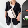 thumbnail image 1 of Bolso de cintura de gran tamaño, bolso de pecho, bolso de viaje de gran capacidad, bolso de mujer de cuero suave, bolso bandolera, 1 of 5