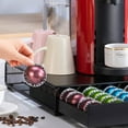 thumbnail image 6 of for Vertuo Pod Holder Coffee Pod Organizer for Nespresso Pod Storage Glass Top(50 Pods Capacity), 6 of 6