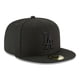 thumbnail image 3 of Gorra New Era 59Fifty MLB Los Angeles Dodgers LA Black 7 7/8, 3 of 7