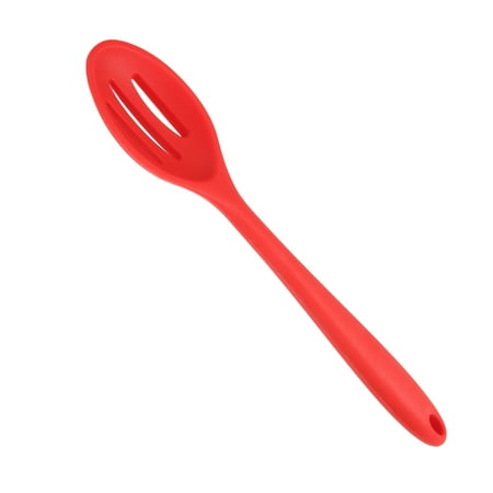 

Kitchen Nonstick Spoon Scratch Resistant Silicone Cooking Spoon For Kitchen Red