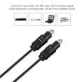 thumbnail image 4 of Cable De Vídeo, Cable De Audio Negro OD2.2 Mm Cable Av Alto Rendimiento Para Equipos De Audio Digital, 4 of 7