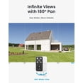 thumbnail image 3 of ieGeek 2K 180° Pan Wireless Outdoor Security Camera, Color Night Vision, Smart AI Detection, 2.4Ghz WiFi, 2-Way Audio, Waterproof, Battery Powered Home Surveillance Camera for Outdoor, Indoor，2Pack, 3 of 10