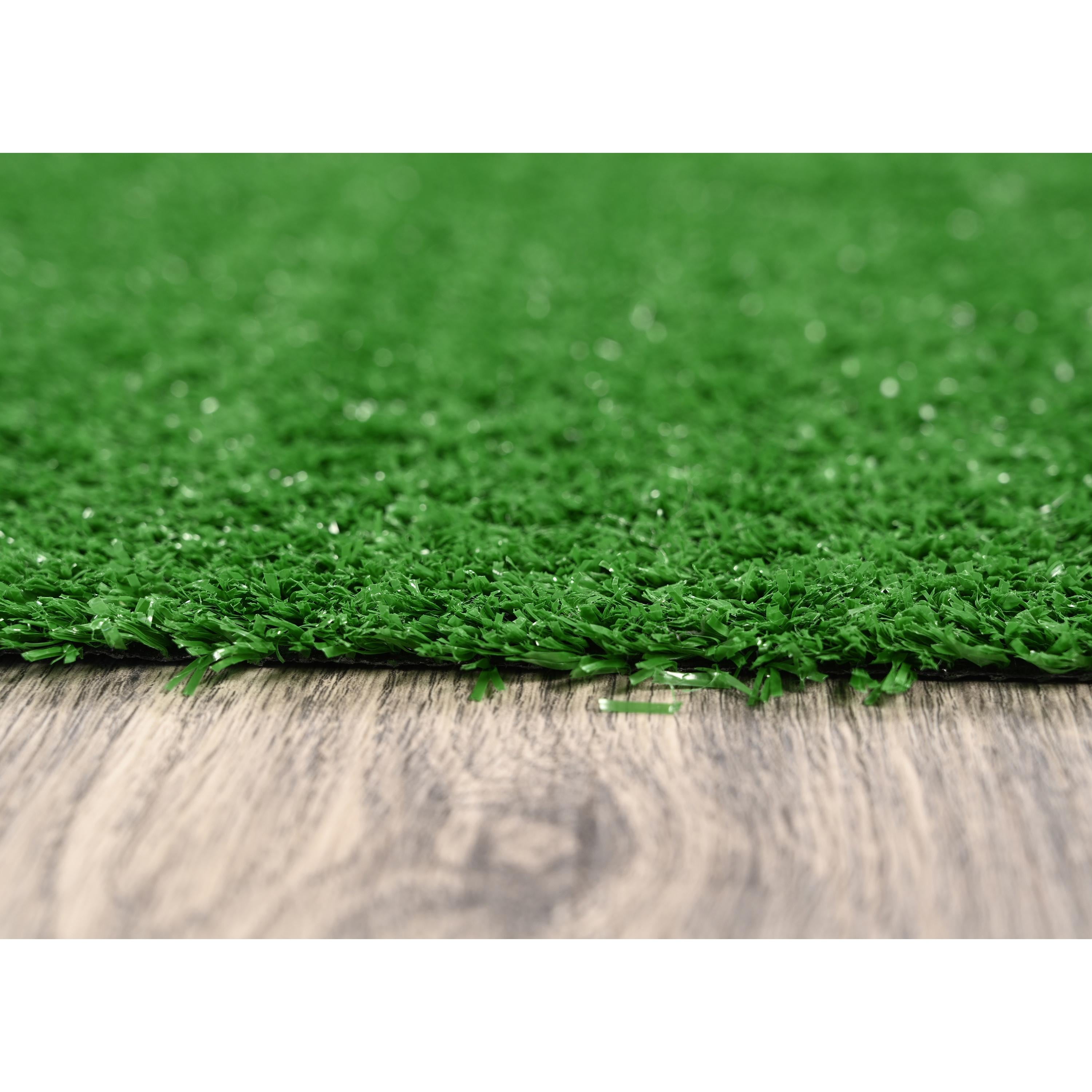 Garland Rug Artificial Grass Green Indoor/Outdoor Area Rug, 12' x 15'