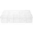 thumbnail image 4 of KAKOWELY Electronic Components Box Divided Box Electronic Components Classification Storage Box Removable Beads Storage Case10.94"X6.69"X2.24", 4 of 5