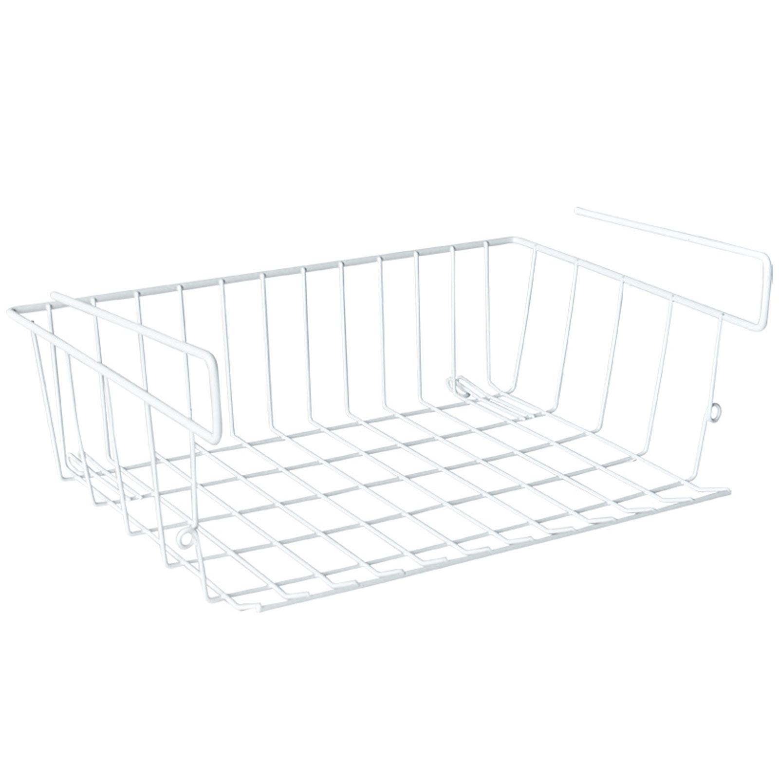 Under Shelf Storage Basket Iron Under Shelf Hanging Basket Multipurpose Under Shelf Hanging
