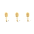 thumbnail image 1 of Vogacara Sisal Brush Graspable Hang Shower Wear-resistant Multi-Purpose Brushing Rubbing Tool Dry Bathing Exfoliating Massage Clean amarillo 3piezas, 1 of 6