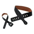thumbnail image 1 of Correas de hombro de guitarra de cuero ajustables para cinturón de guitarra eléctrica 3 colores negro Yuyangstore cinturón con correa para bajos eléctricos, 1 of 6