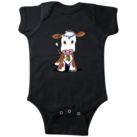 

Inktastic Little Brown Cow Gift Baby Boy or Baby Girl Bodysuit