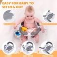 thumbnail image 4 of Asiento de baño para bebés LDIIDII para bebés de 6 meses o más con temperatura A, 4 of 6
