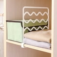thumbnail image 3 of WEUVEB 6Pcs Closet Dividers Storage Rack PP Simple Organization for Household Users Home Organization, 3 of 8