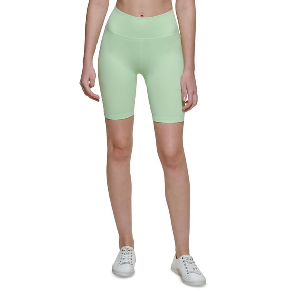 Calvin Klein Performance Womens Ribbed Shorts Key Lime XL