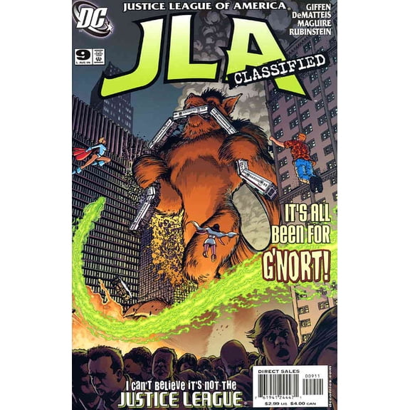 JLA: Classified #9 VF ; DC Comic Book