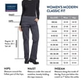 thumbnail image 2 of Cherokee Workwear Professionals Women's Scrubs Pant Mid Rise Straight Leg Pull-On Cargo WW170, 2 of 6