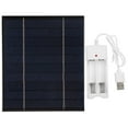 thumbnail image 1 of Célula solar portátil del cargador de batería del teléfono del panel solar de 2.5W 5V con puerto USB, 1 of 14