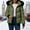 Army Green, variant on Women Jacket Womens Winter Coats Waterproof Zip Up Short Warm Snow Jacket Windproof Winter Jacket Outerwear with Pockets Red M
